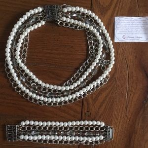 Premiere Designs Taylor Necklace & Bracelet 50013